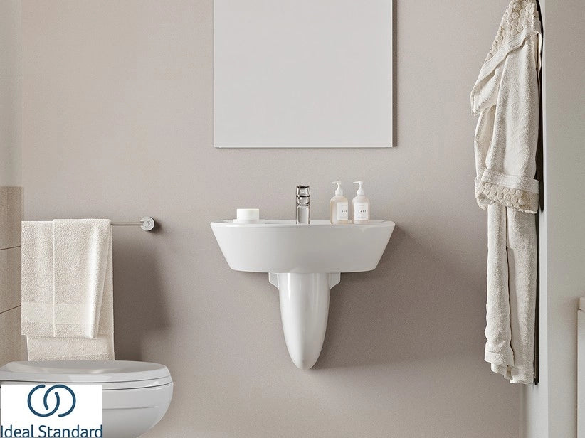 LAVABO IDEAL STANDARD DOLOMITE QUARZO-EUROVIT 55 BIANCO