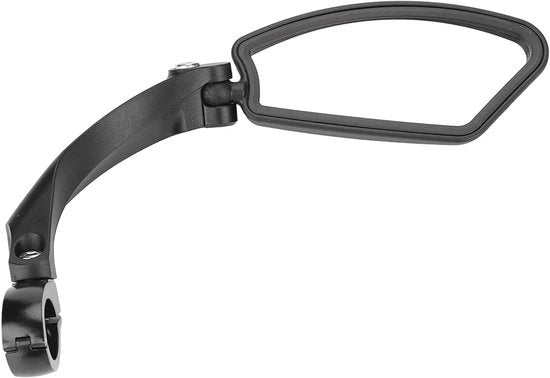 Specchio per Bicicletta con Lente in Vetro e Regolazione di 360 Gradi, Adatto per Biciclette da Montagna e Strette, Incluso Riflettore di Luce e Due Specchi HD