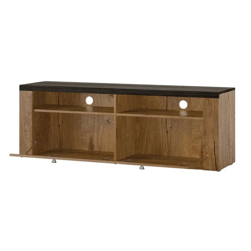 Mobile TV 140cm collezione SANTIAGO. Colore quercia. 1 Porta