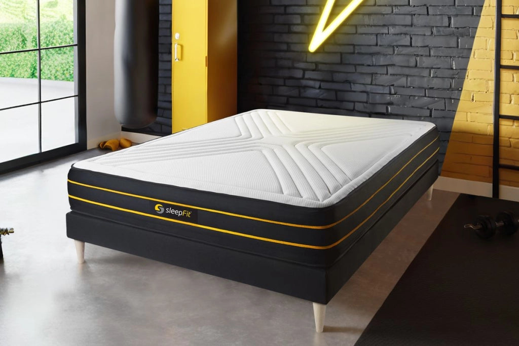 Materasso ULTRA 70x210cm - Spessore : 26cm - Memory foam e micro-molle insacchettate - Bilanciato
