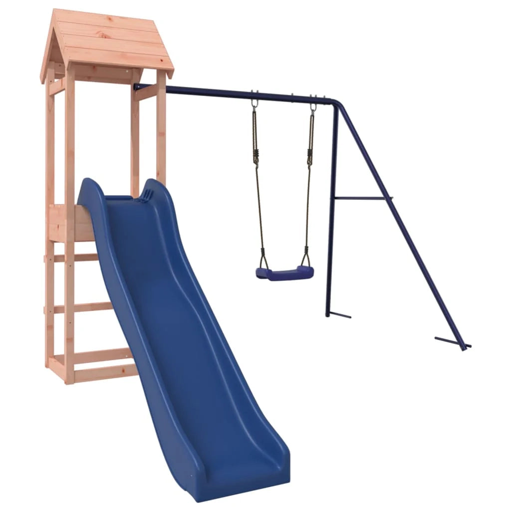 Area giochi esterna 238 x 315 x 194 cm in legno massello di abete Douglas 02_0004888