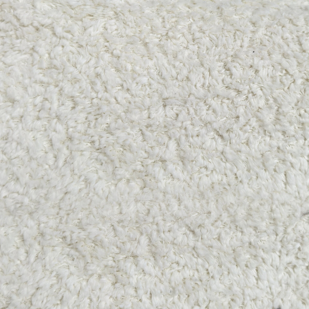 DIVANO Chaise lounge reversibile 2 posti in tessuto bianco crema