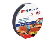 NASTRO ANTISCIVOLO 55587- - mm.30h. in rotoli da mt.5 - colore nero - 2 pezzi TESA