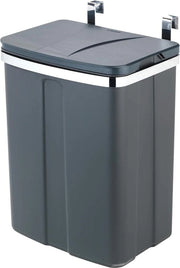 Cestino da cucina 12 l - Polipropilene 22 x 6 x 23 cm grigio