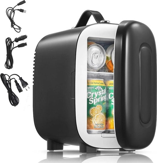 Mini Frigorifero 5L - Portatile, Silenzioso e Compattibile | Ideale per Camere da Letto, Auto e Viaggi