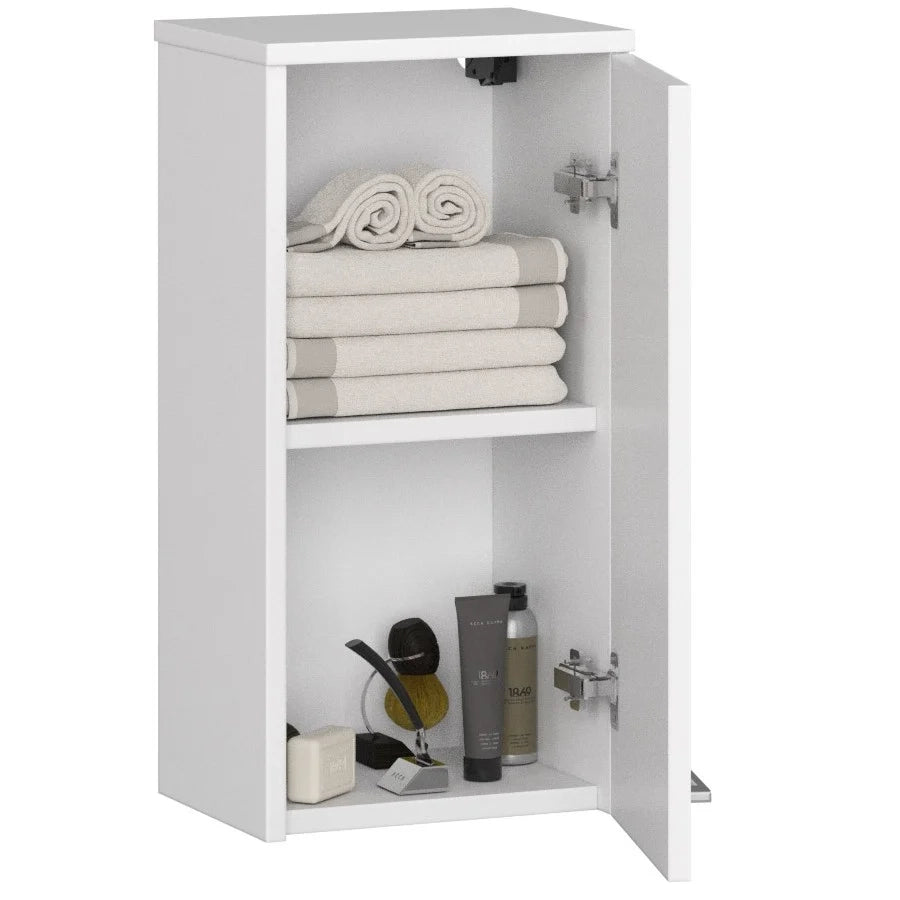 Mobile bagno sospeso AKORD FIN Bianca 30 cm 1 anta 30x22,5x60 cm