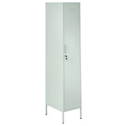 Armadio metallico Armadietto metallico verde con 5 ripiani e barra moderna per ufficio domestico