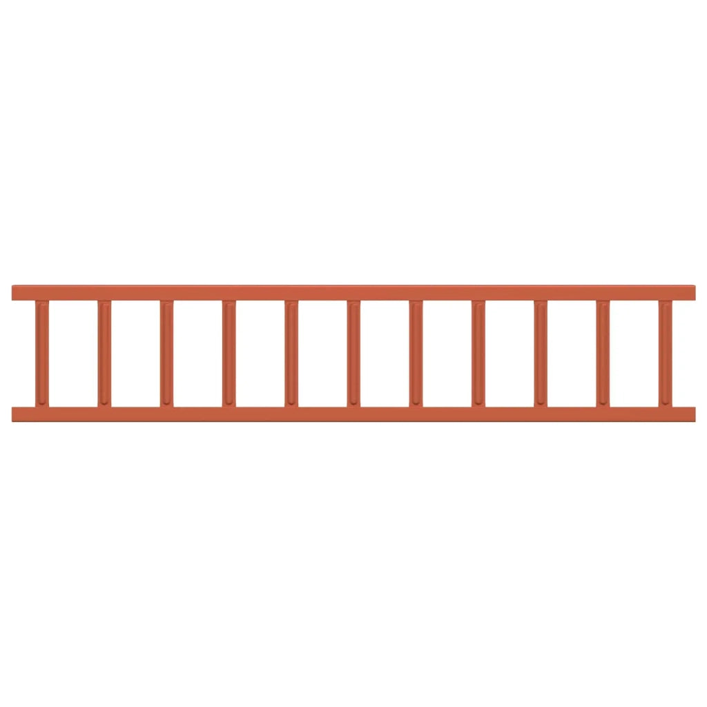 Guardia per neve sul tetto Rosso 600 x 2,5 x 20 cm Acciaio 42028465