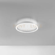 AELA P/P - PLAFONIERA A LED IN ALLUMINIO BIANCO 1800-1900lm 3000-4000K 30W+6W D.40CM