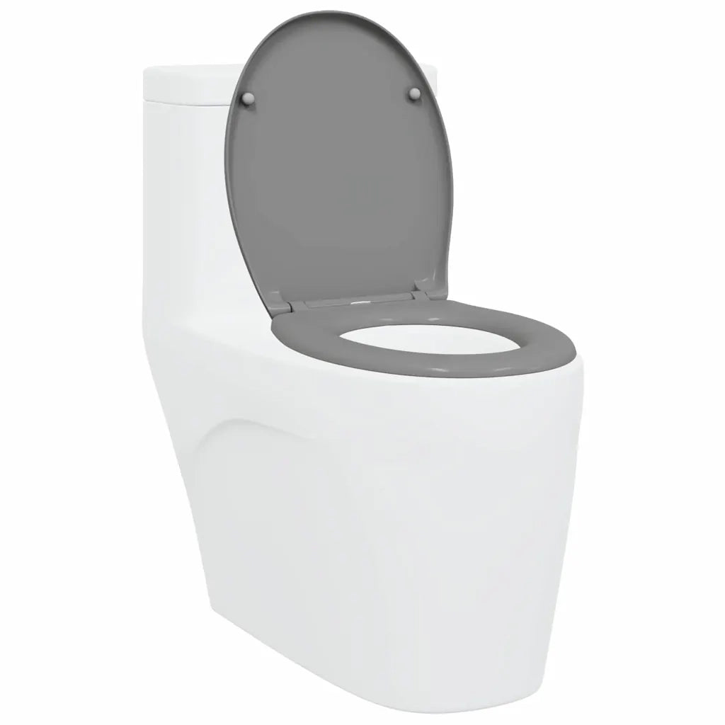 Sedile del WC Grigio 47 x 37 x 4 cm Duroplast CFW5685171