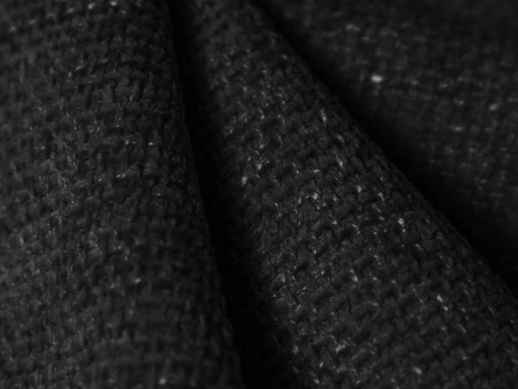 Cosmopolitan Design - Divano "Arendal" 4 posti in ciniglia nero 