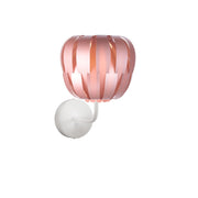 Applique Moderna Queen Polilux ® Pink Metal E Metallo 1 Luce E27