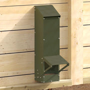Feeder per pollo Verde oliva 13 x 12 x 51 cm