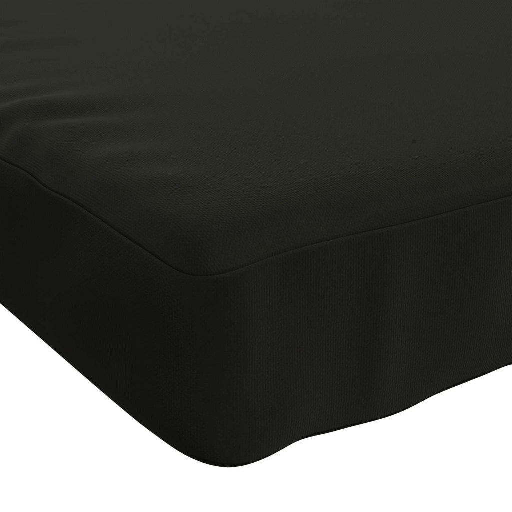 Cuscino per Panchina a 1 Pezzo VUGHT 100% Poliestere Nero 950502