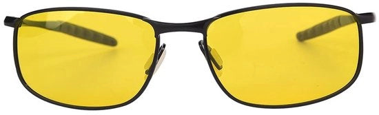 Occhiali da Sole Adattabili con Lente Polarizzata - Viso Notturno - Lente Anti-Riflesso - Incluso Cappuccio Protettivo - Larghezza Lente 62 mm