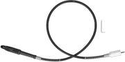 Elettroboratrice Flessibile - Testa Bozzo 3,2 mm - Lunghezza 1,1 m - Materiale Cottolengo e Gomma - Adatta per Strumento Rotante - Ideale per Hobby