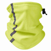Gilet di Fleece per Attività All'aperto - Protezione del Torace - Striscia Riflettente - Ciclismo - Escursioni a Piedi - Sci e Snowboard - Cappuccio