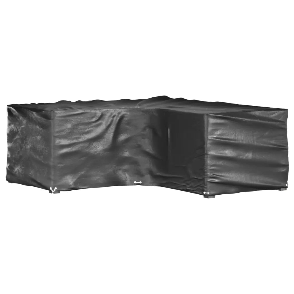 Coperture Mobili da Giardino a L 2pz 12 Occhielli 185x185x70cm 3155368