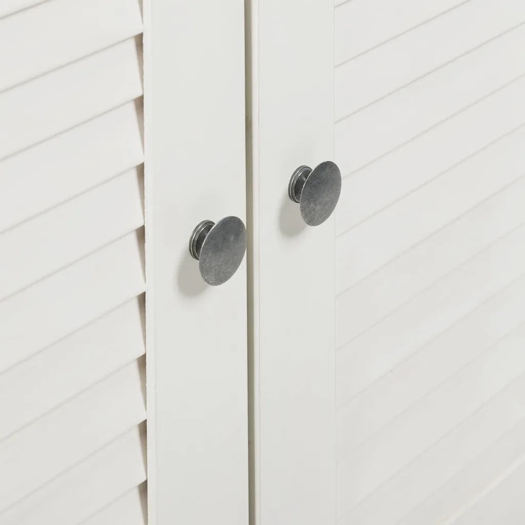Mobile da Bagno VIGO Bianco e Bianco Antico 68 x 34 x 80 cm 4019108