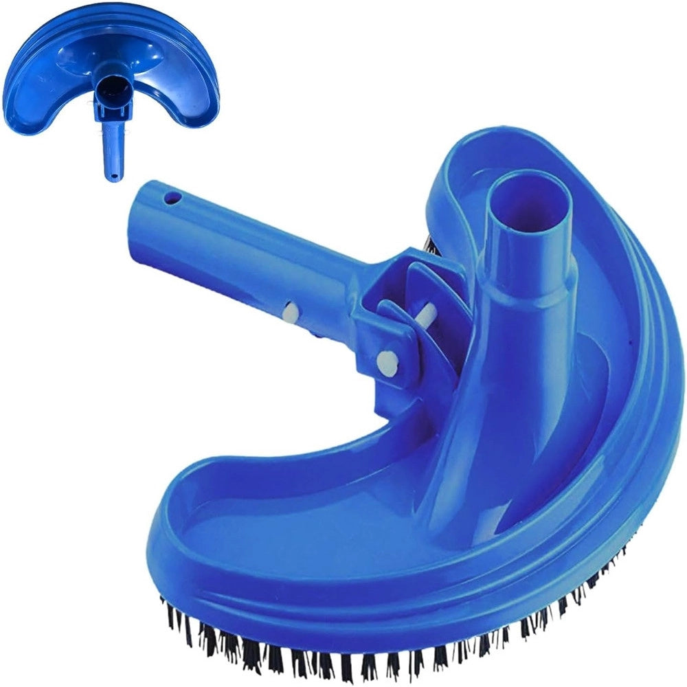 Trade Shop - Testina Per Aspirazione Spazzola Aspiratore Flessibile Per Piscina 26x10x24cm 017052 -
