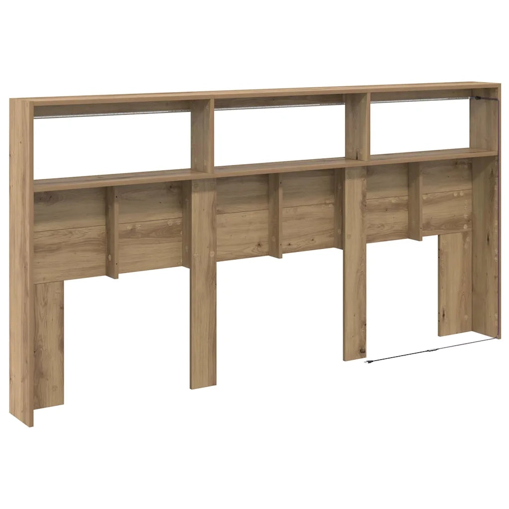 Testiera-Testata-Testiera Decorativa Rovere artigianale 200 x 17 x 102 cm Legno multistrato