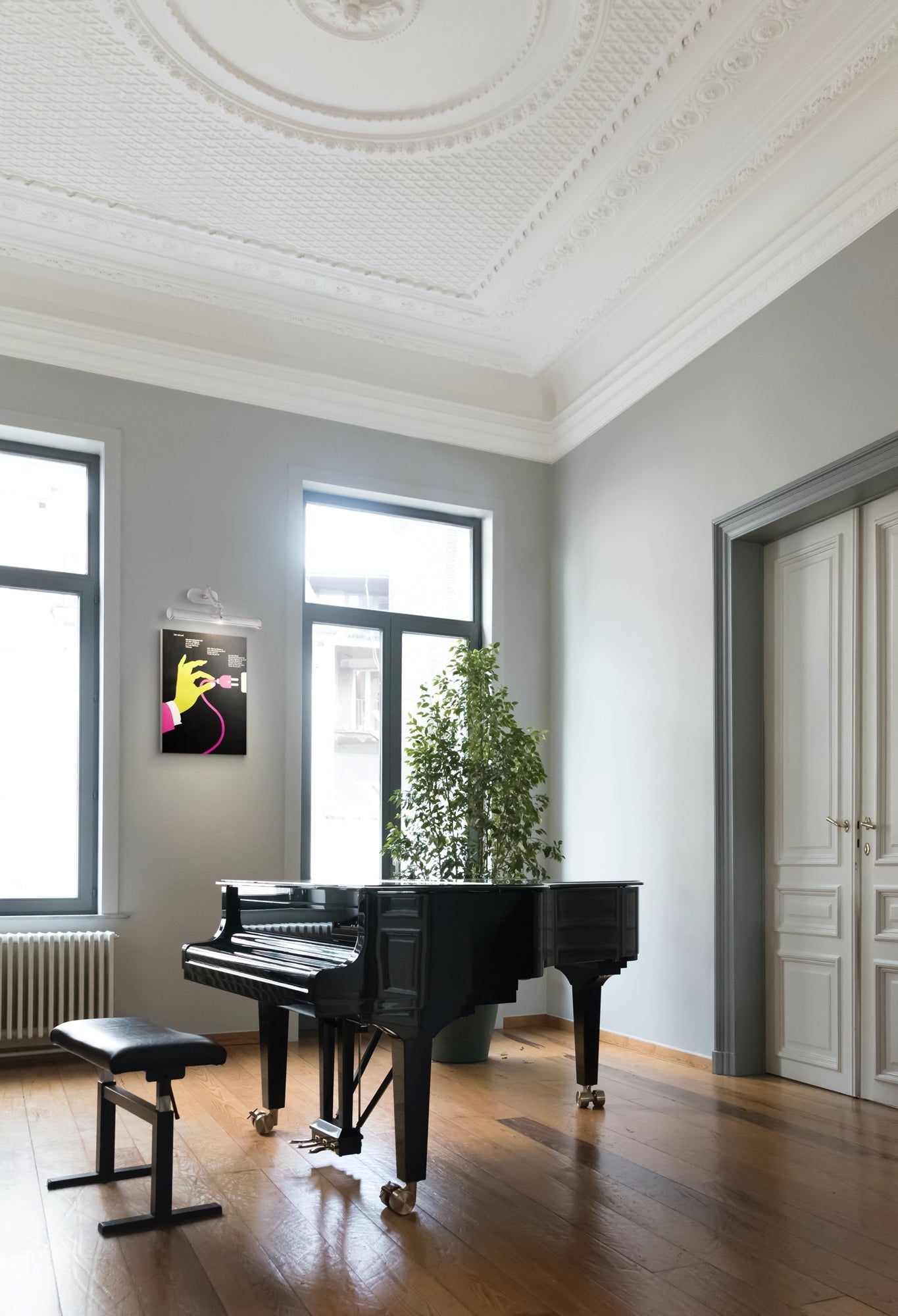 Lampada da parete per quadri Picture in Metallo Raphael Bianco