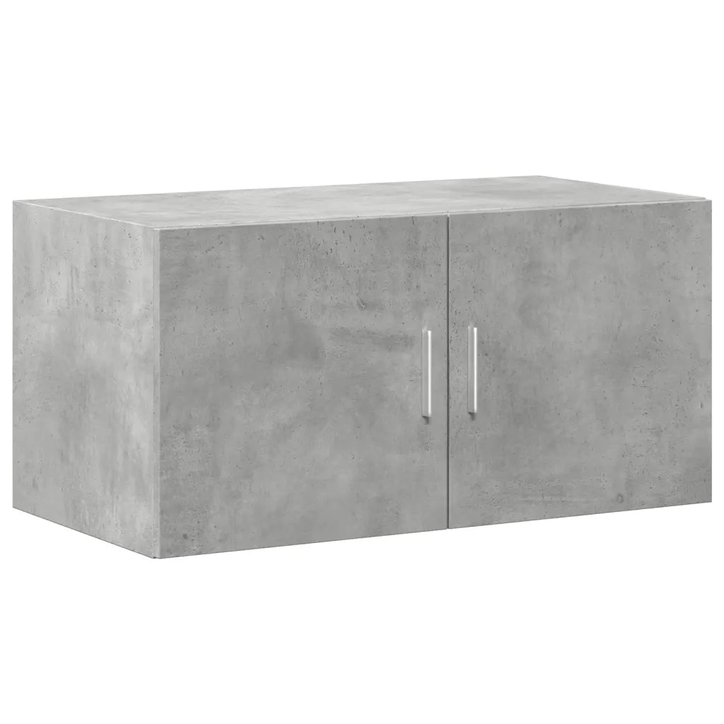 vidaXL Armadietto Grigio Cemento 80x42,5x225 cm in Truciolato