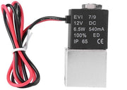 Valvola solenoide a doppia via - Azione diretta - Chiusura normale - 1/4 pollici - 12V DC - Pressione di servizio 1,2 MPa - Valvola pneumatica
