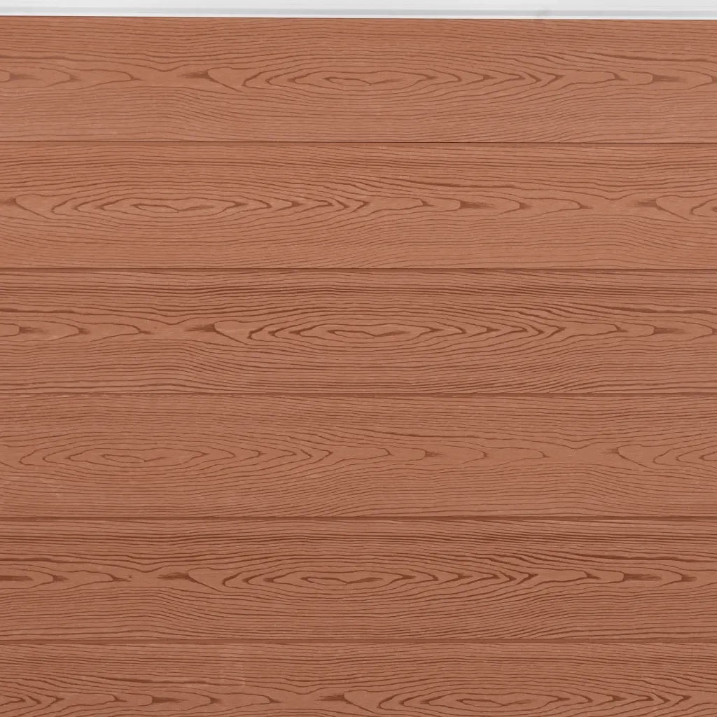 Set Pannello di Recinzione Marrone 699x186 cm in WPC 3211832