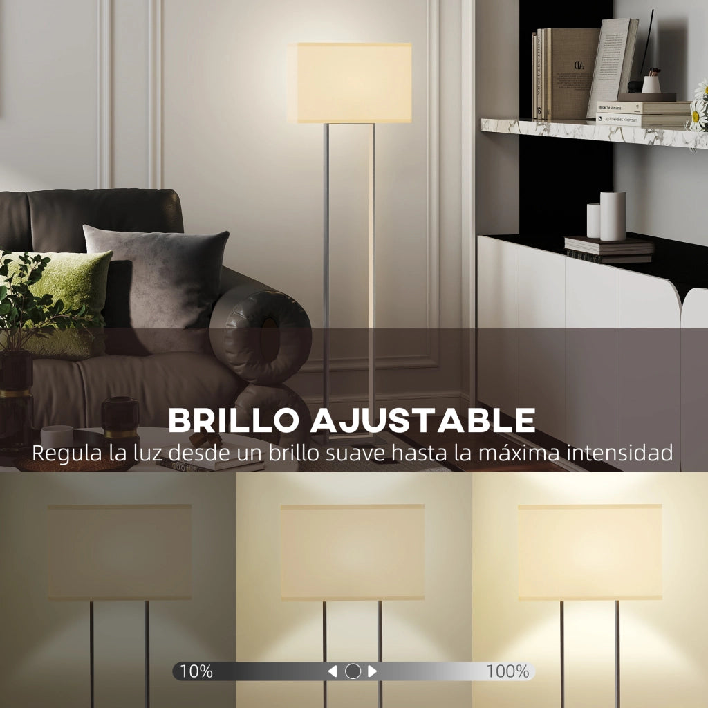 Lampada da Terra per Salone ¨C zephmum ¨C Bianco 150 cm