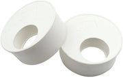 Adattatore PVC 2 in 1 - Reductore 110 mm a 50 mm - Connettore per tubo di scarico - Reducitore di flusso - 2 pezzi - Reductore per tubi in PVC