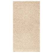 Tappeto del soggiorno | Tappeto ZIZUR Beige 60x110 cm Aspetto Iuta Interni ed Esterni
