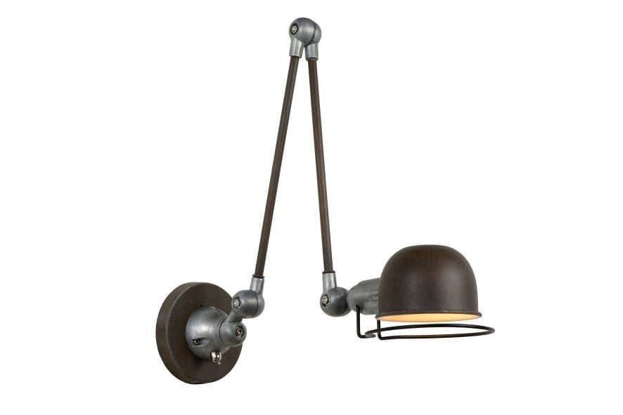 Applique Lucide Honore bronzo/argento E14 40W metallo
