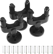 Tre pezzi di supporti per chitarra murale elettrica - rack di esposizione per chitarra e basso - display per ukulele