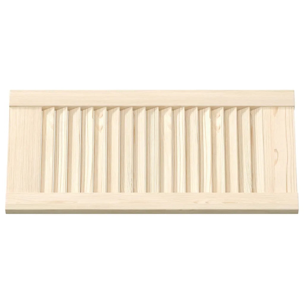 Anta con Design a Lamelle 61,5x29,5 cm in Legno di Pino