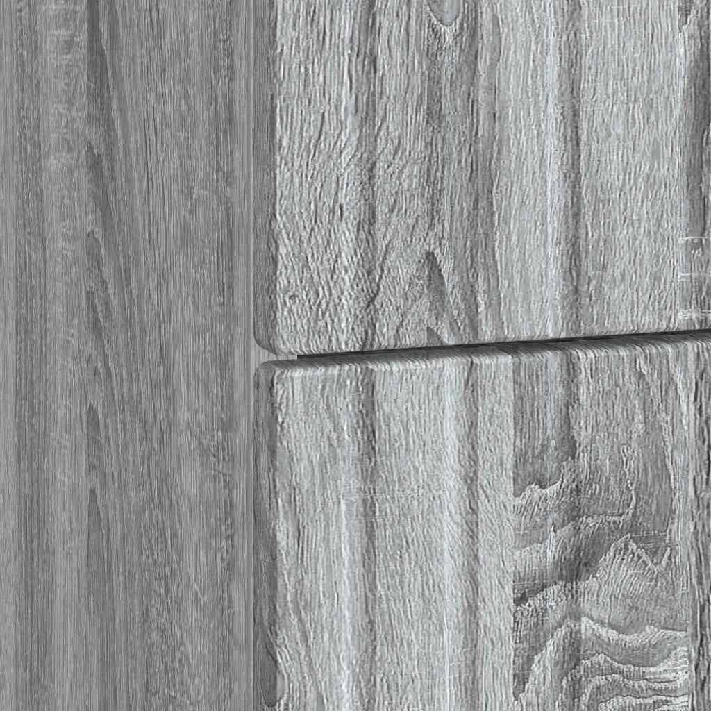 Armadio da Notte con cassetto Grigio Sonoma 43x 41 x 66,5 cm 894101
