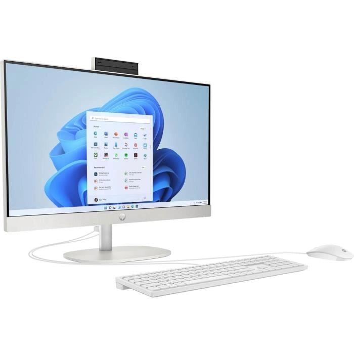 PC all-in-one HP 24-cr0069nf - 23,8 FHD - Core i3-N300 - 8 GB RAM - 512 GB storage - Windows 11 + tastiera e mouse cablati