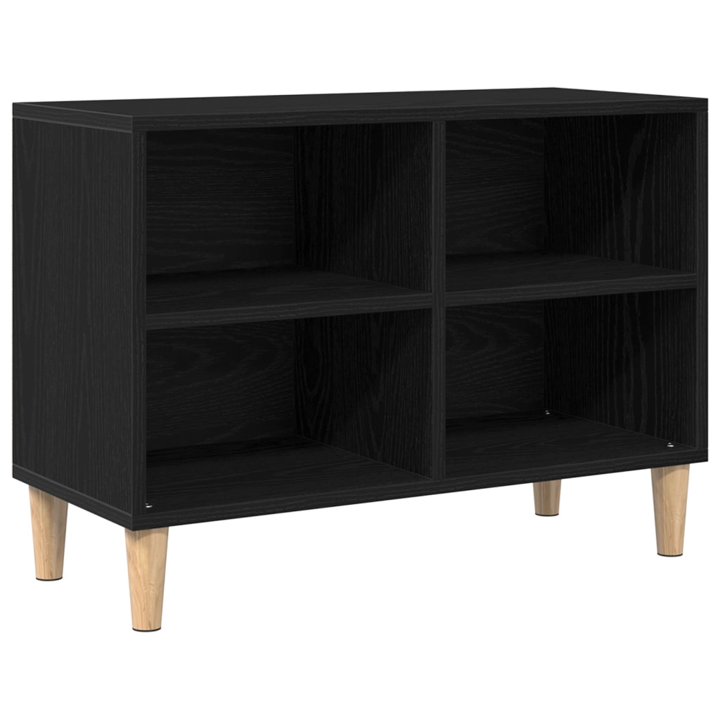 Mobile TV in Rovere Nero - 69.5x30x50 cm, Realizzato in legno ingegnerizzato