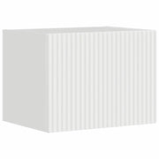 Mobile TV da Parete | Armadietto TV | Mobile Porta TV Bianco Lucido 39 x 31 x 29,5 cm