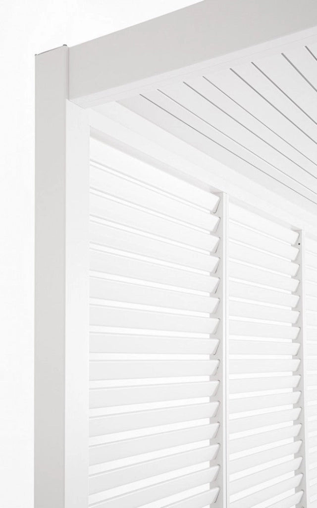 Pannello Frangisole Laterale per Pergola 93x6x238h cm Ocean Bianco