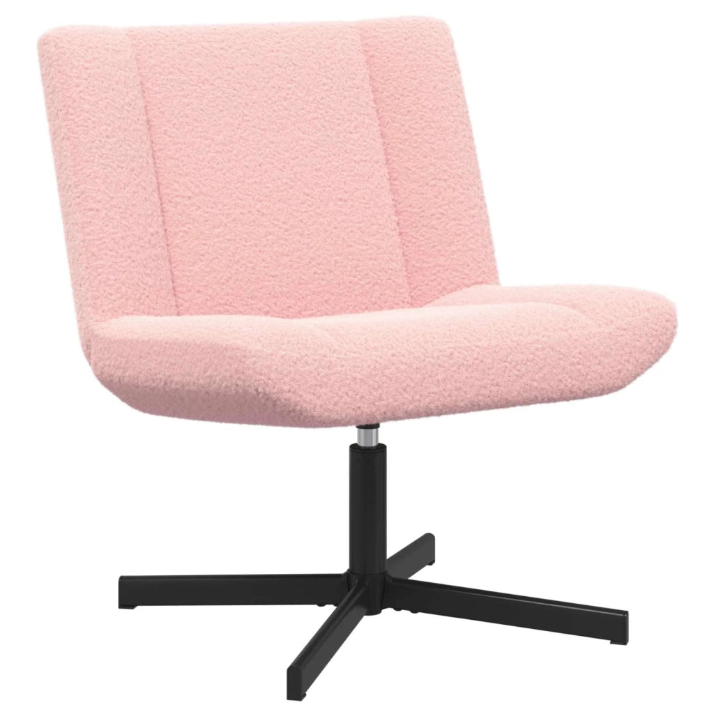 Sedia girevole Rosa 63 x 75 x 76 cm Pelle di Pecora 42007336