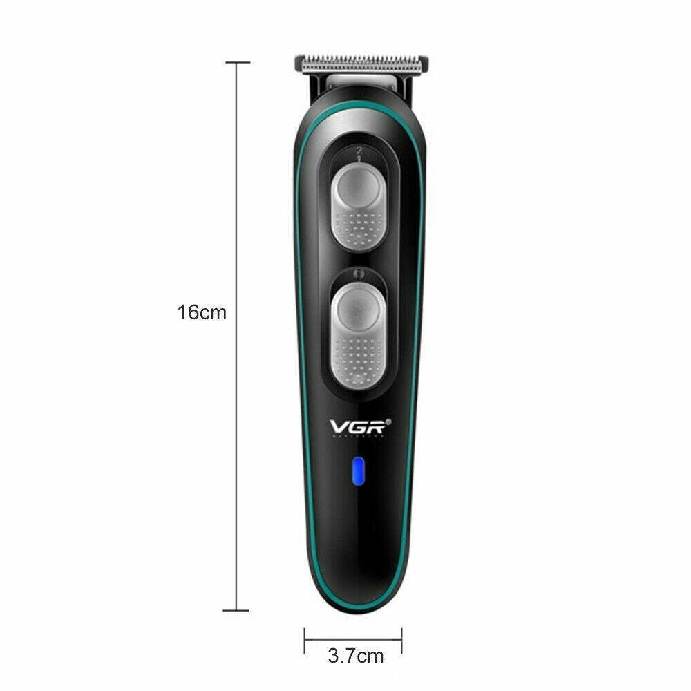 Trade Shop - Taglia Capelli Professionale Trimmer Regola Barba Elettrico Ricaricabile V-055 -