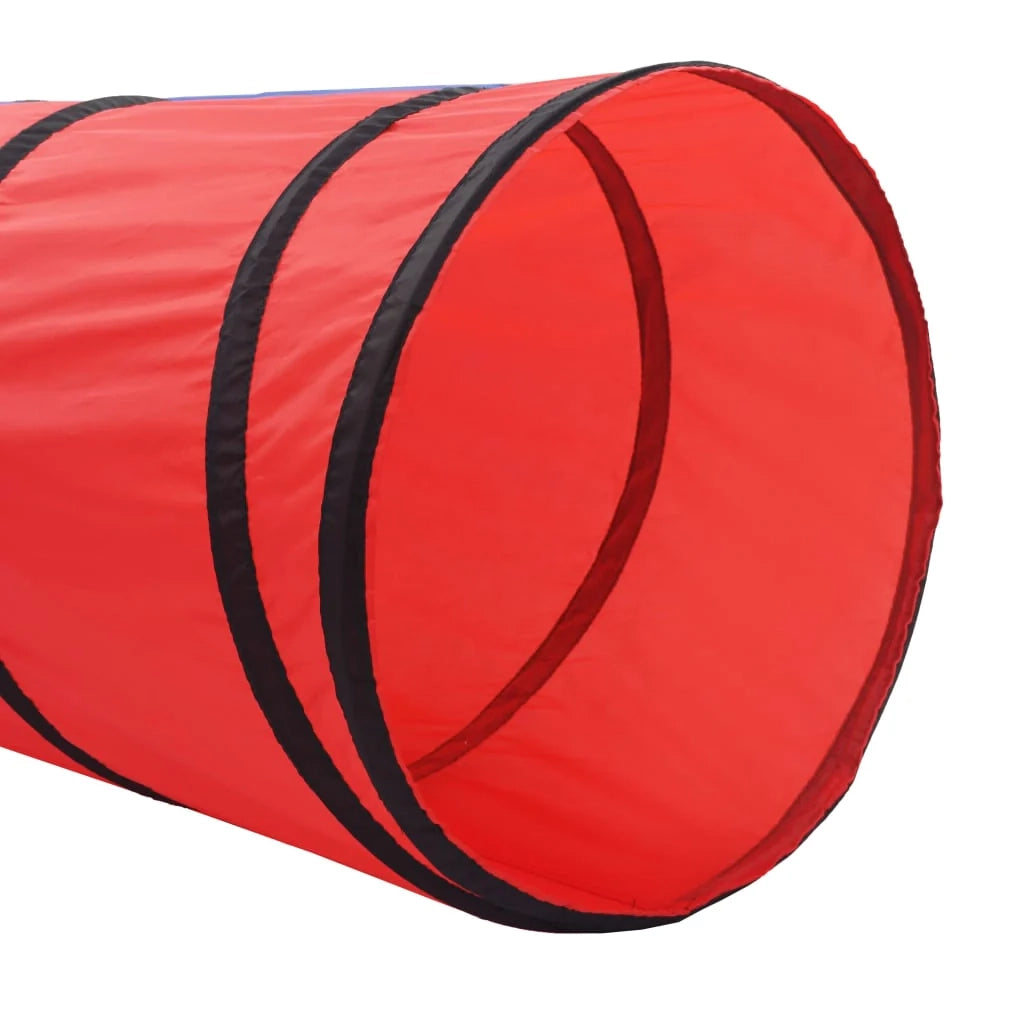 Tunnel gioco 250 x 250 x 48 cm blu e rosso 02_0005182