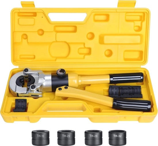Tang idraulica con testa regolabile - Pijptang per contorni TH 16-32 mm