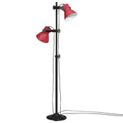 Lampada da Terra 25 W Rosso Anticato 25x25x90/140 cm E27 CFW3447930
