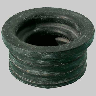 MORSETTO IN GOMMA NERA PER CURVE TECNICHE MM 50  Ø 30÷32     MADE IN ITALY