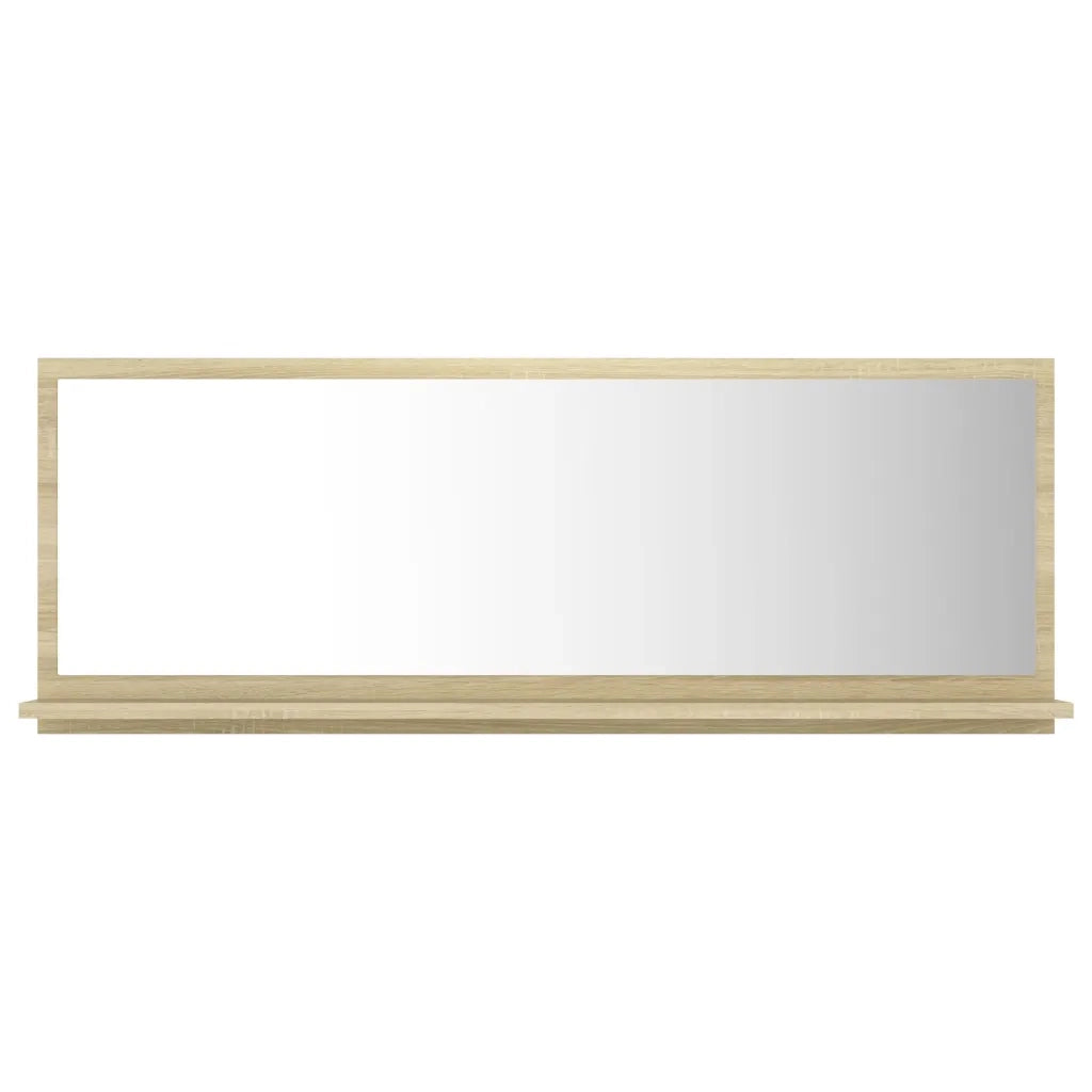 Specchio da Bagno Rovere Sonoma 100x10,5x37 cm in Truciolato cod mxl 59442