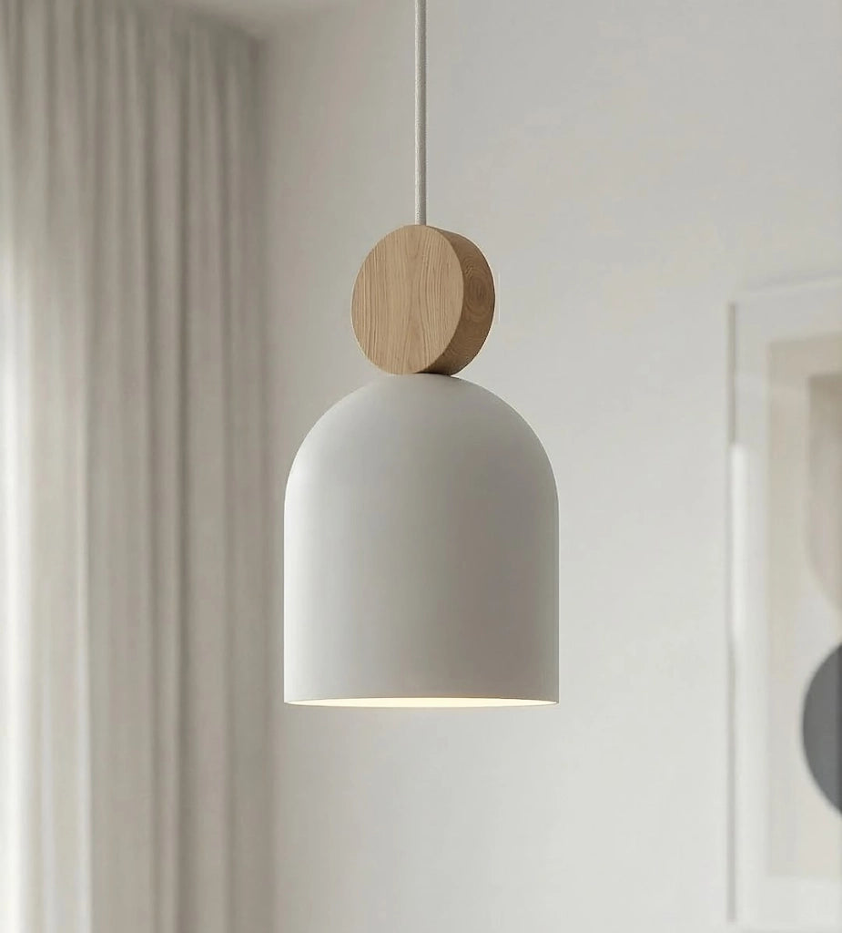 Lampada a sospensione japandi MESI bianca 3xGU10 Emibig