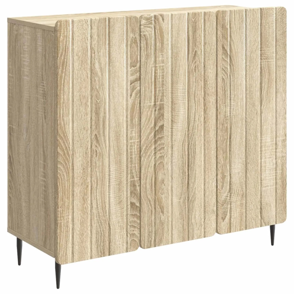 Credenza Rovere Sonoma 89 x 34,5 x 82 cm Legno ingegnerizzato