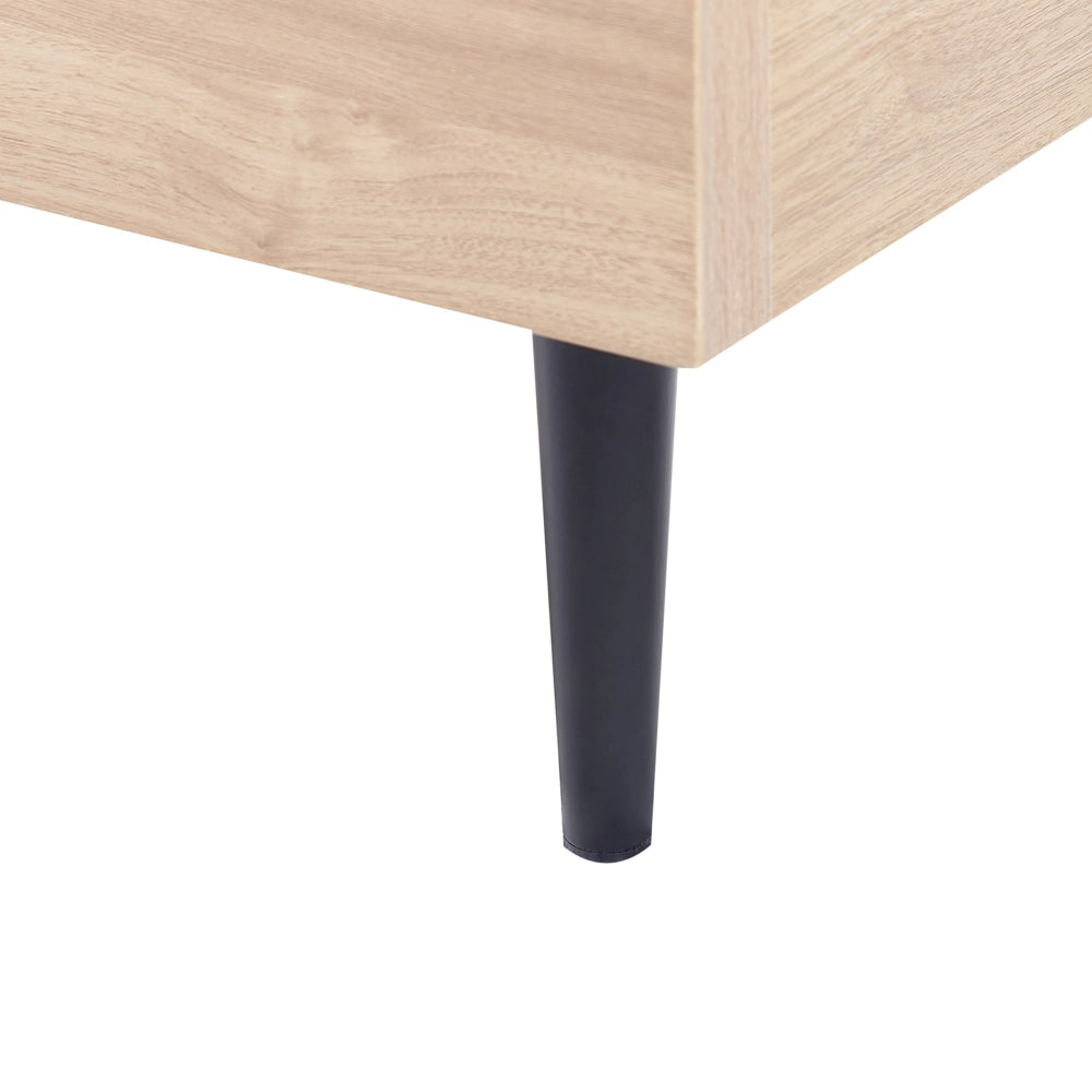 Telaio del letto grigio scuro in tessuto UE matrimoniale Dimensioni 140 x 200 cm Testiera imbottita Telaio in MDF Gambe in metallo Base a doghe in legno Camera da letto in stile moderno